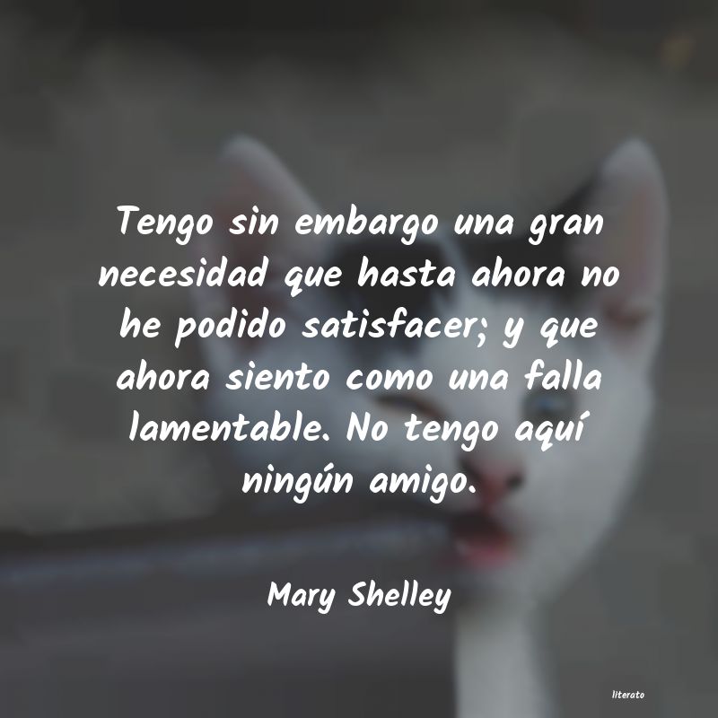 frases de Mary Shelley