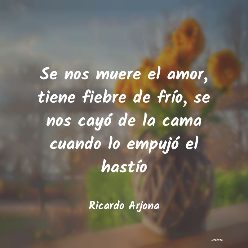 frases de Ricardo Arjona
