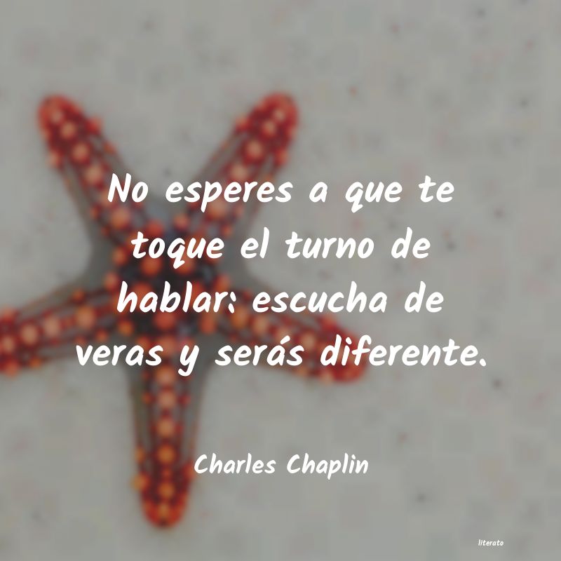 Frases de Charles Chaplin