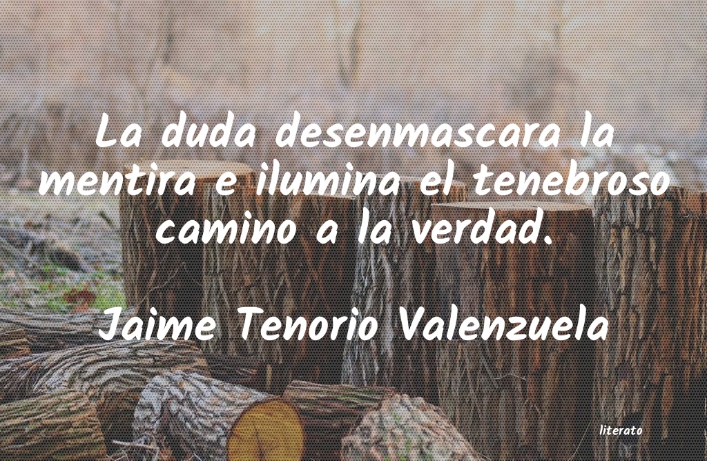 frases de Jaime Tenorio Valenzuela