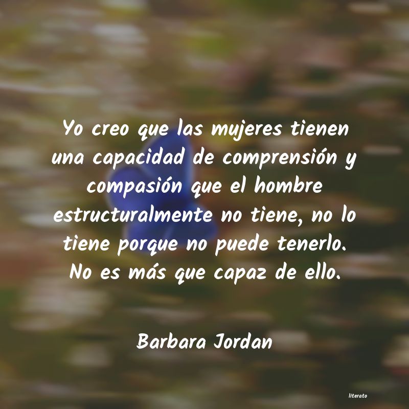 Frases de Barbara Jordan