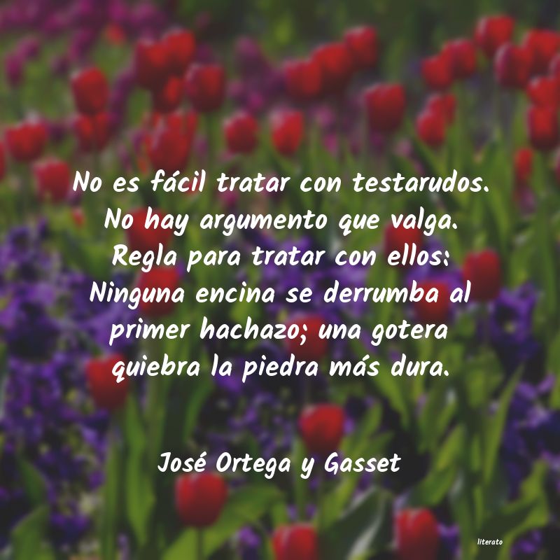 frases de José Ortega y Gasset