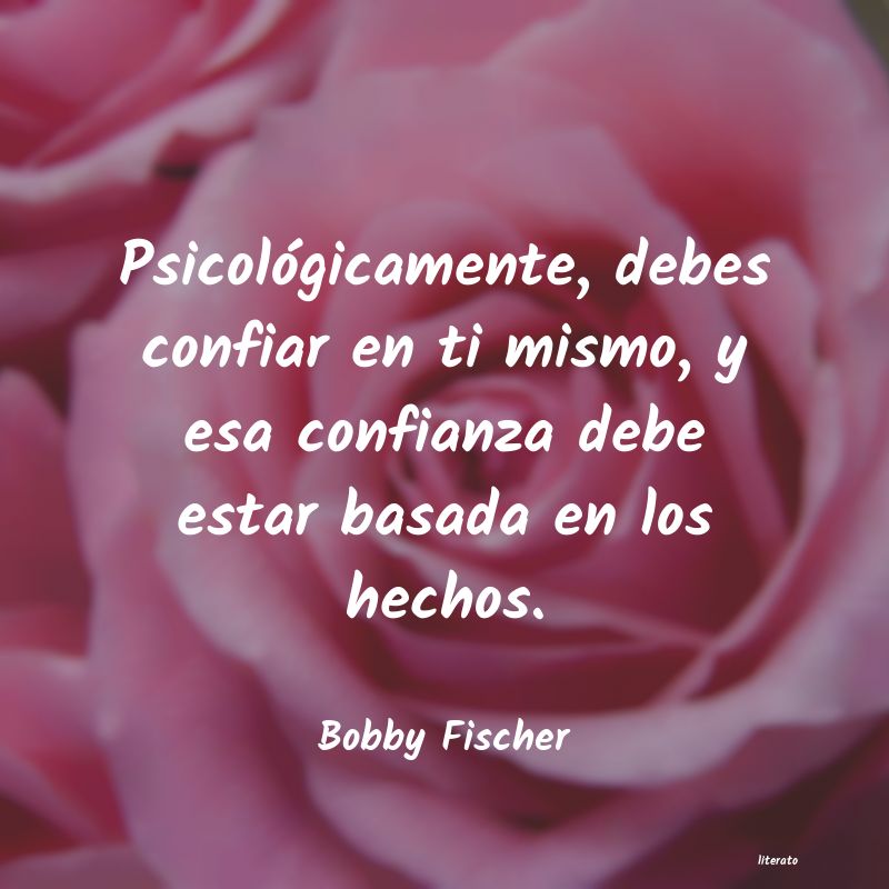 frases de Bobby Fischer