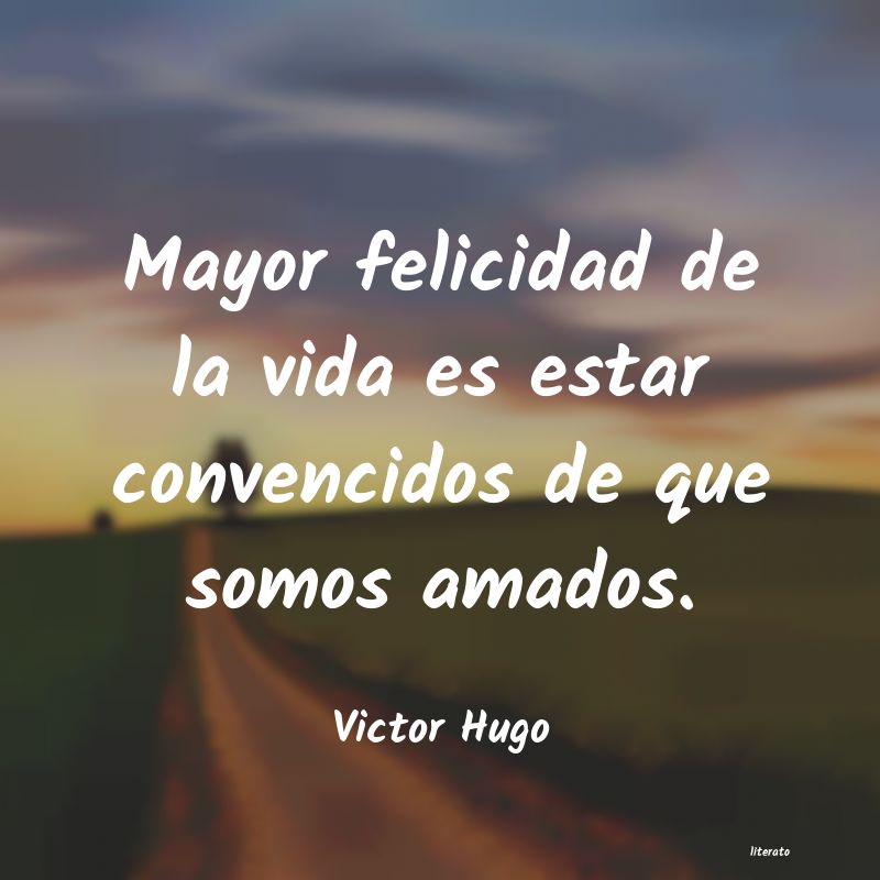 frases de Victor Hugo