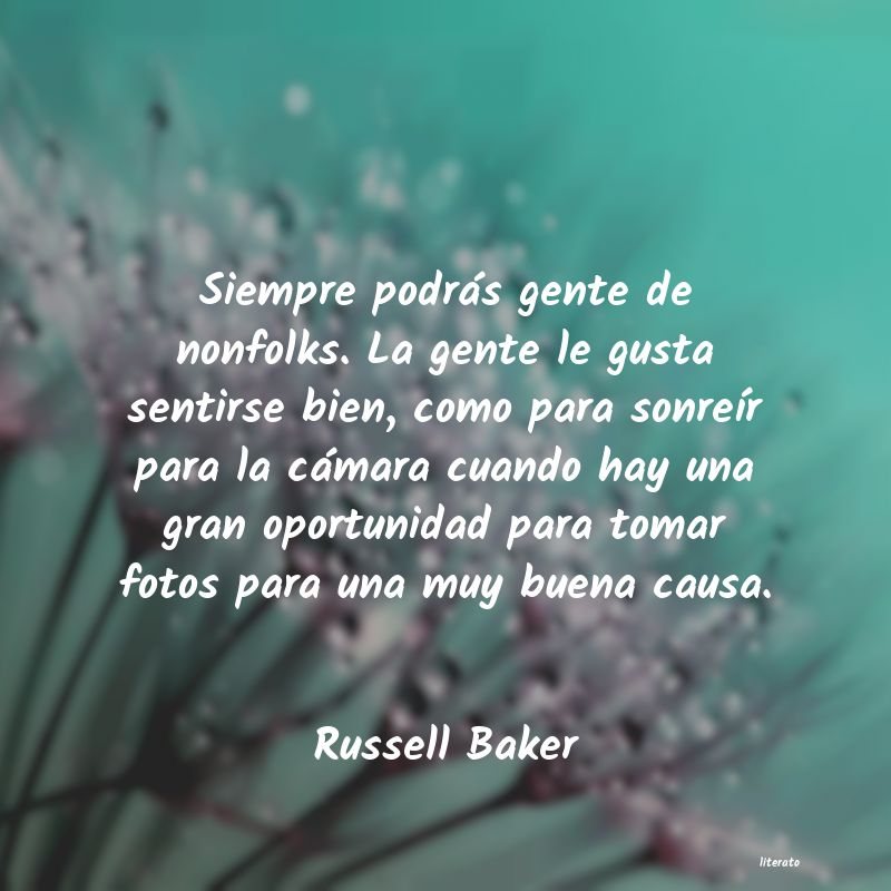 frases de Russell Baker