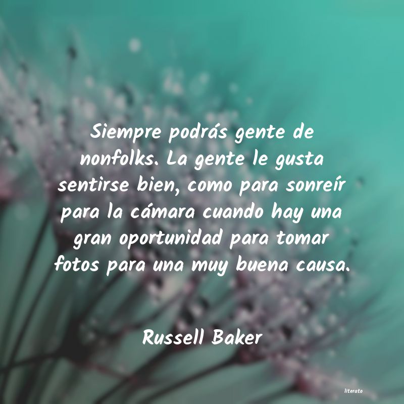 Frases de Russell Baker