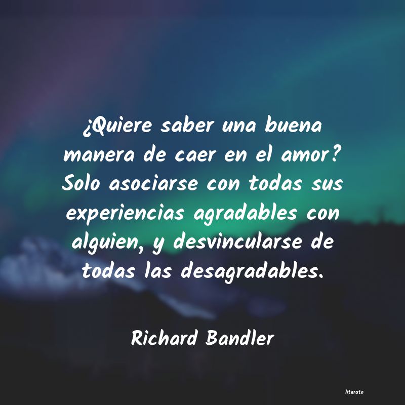 Frases de Richard Bandler