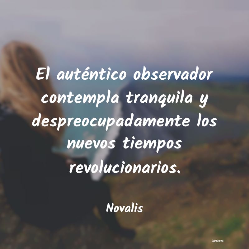frases de Novalis