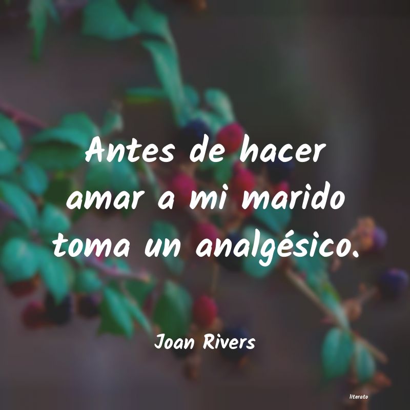 frases de Joan Rivers