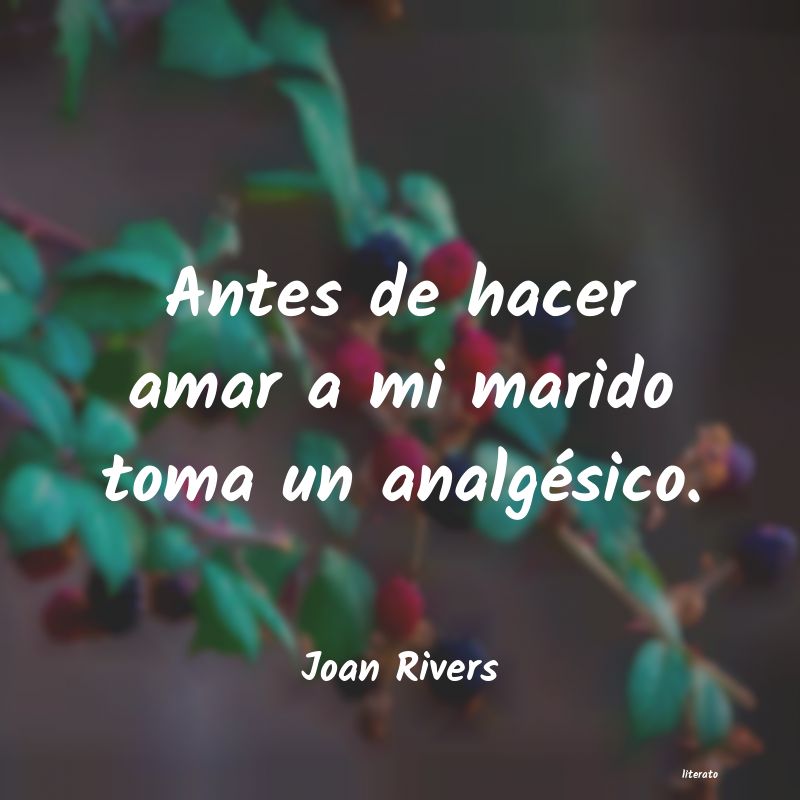 Frases de Joan Rivers