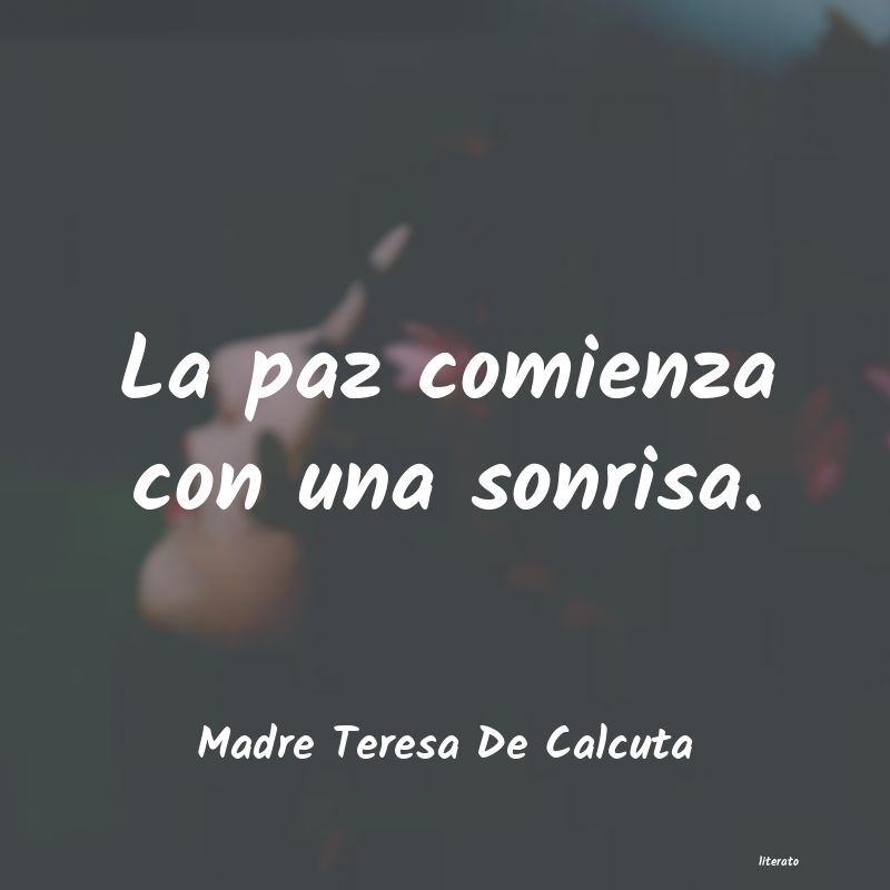 Frases de Madre Teresa De Calcuta