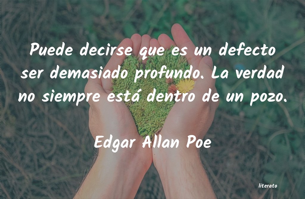 frases de Edgar Allan Poe