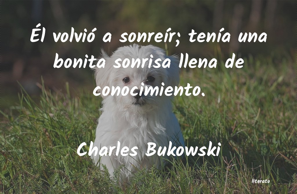 frases de Charles Bukowski