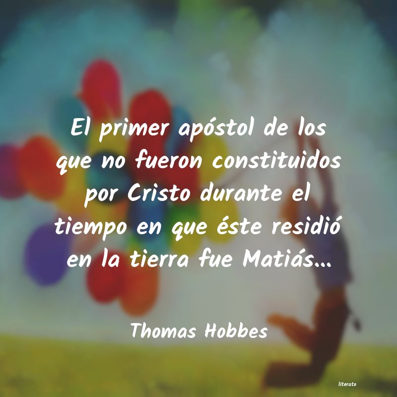 Frases de Thomas Hobbes