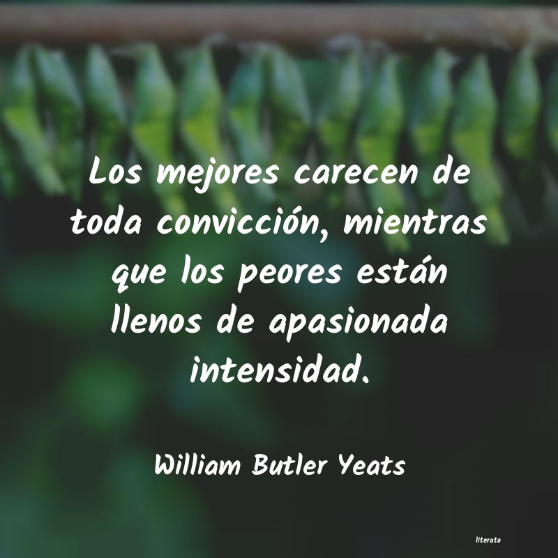 frases de William Butler Yeats