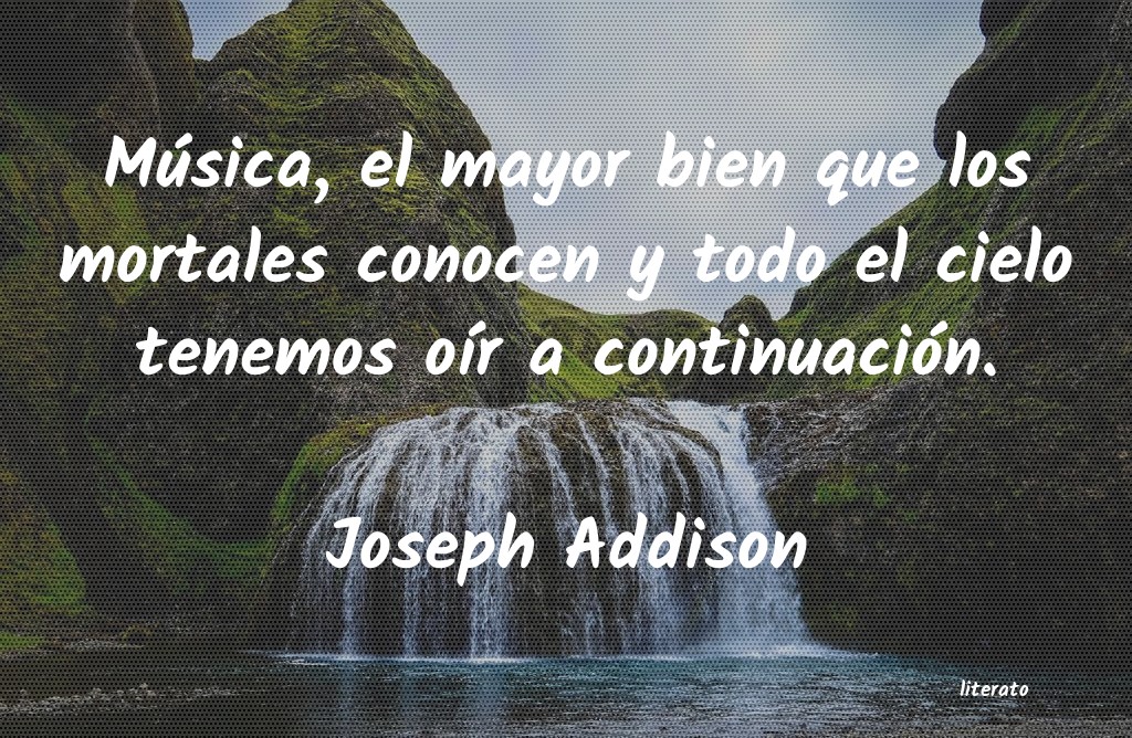 frases de Joseph Addison