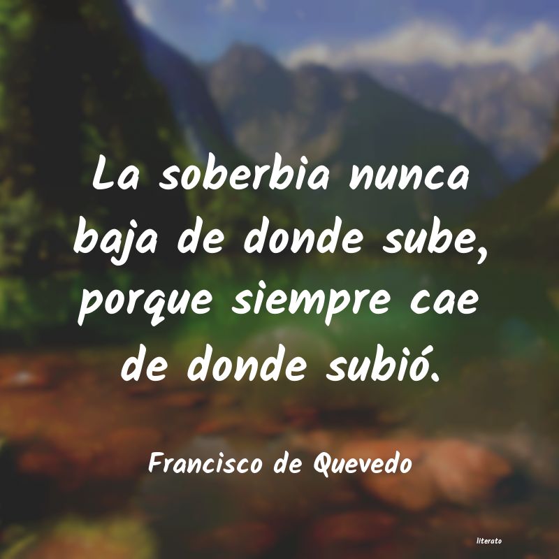 frases de Francisco de Quevedo