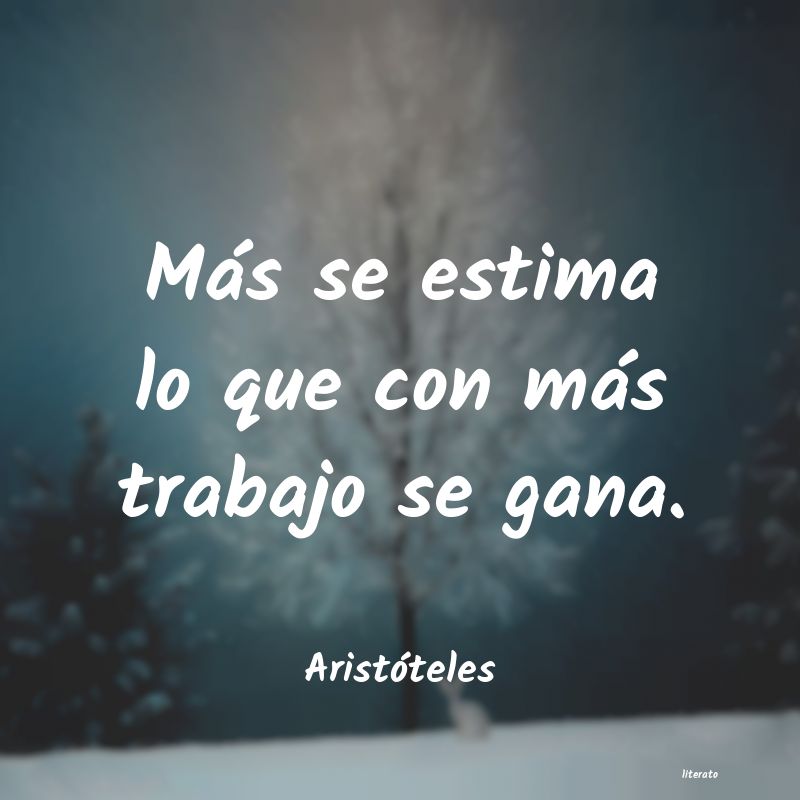 Frases de Aristóteles