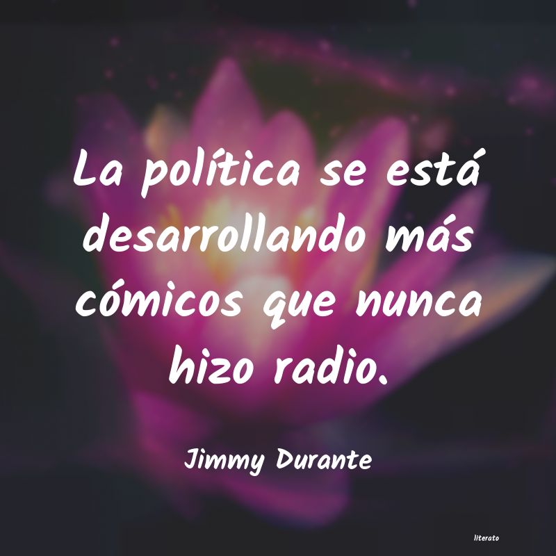 Frases de Jimmy Durante