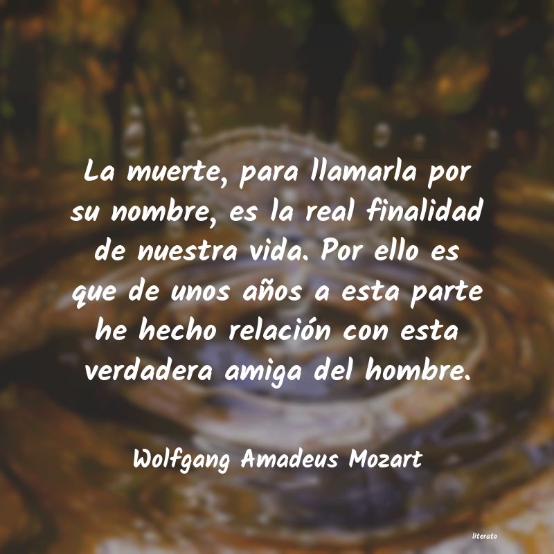 Frases de Wolfgang Amadeus Mozart