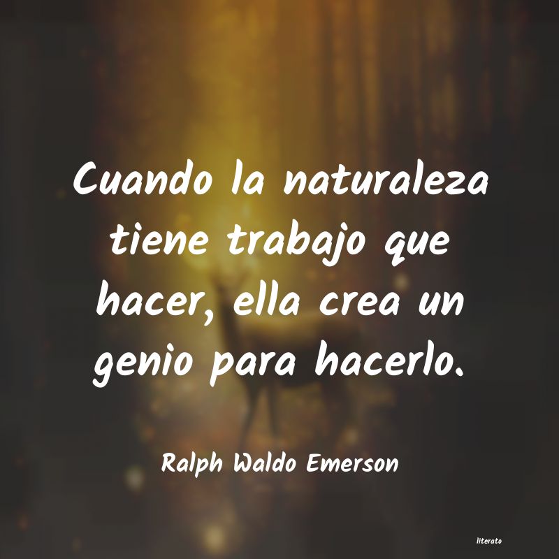 Frases de Ralph Waldo Emerson