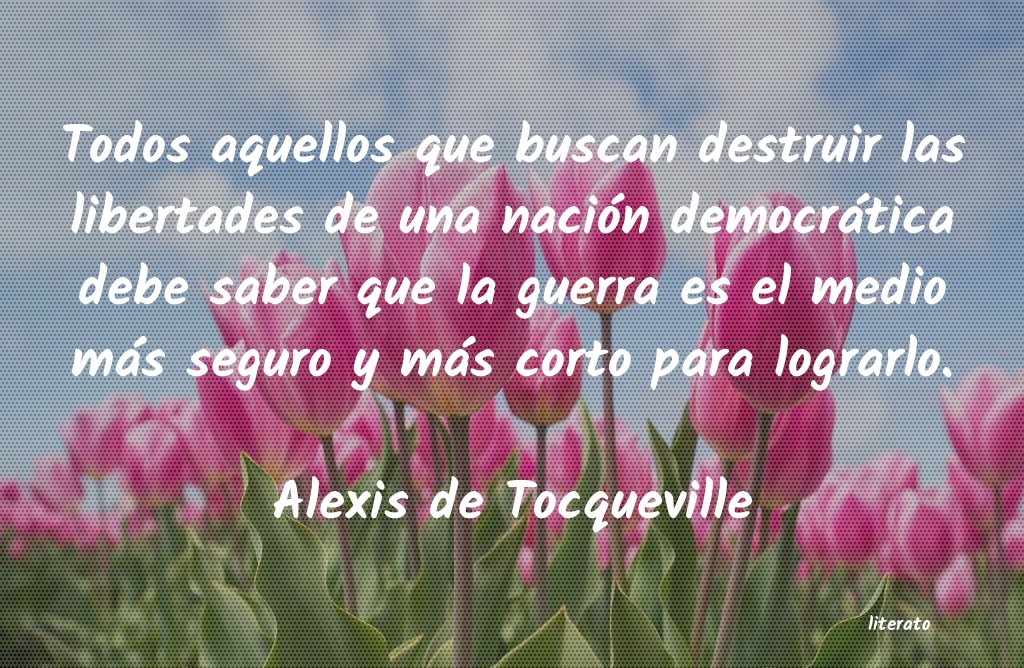 Frases de Alexis de Tocqueville