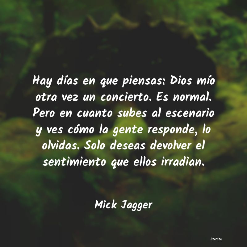 Frases de Mick Jagger