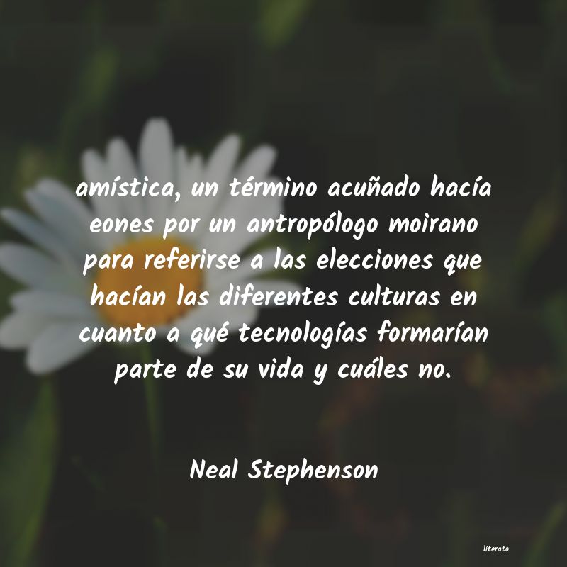 Frases de Neal Stephenson