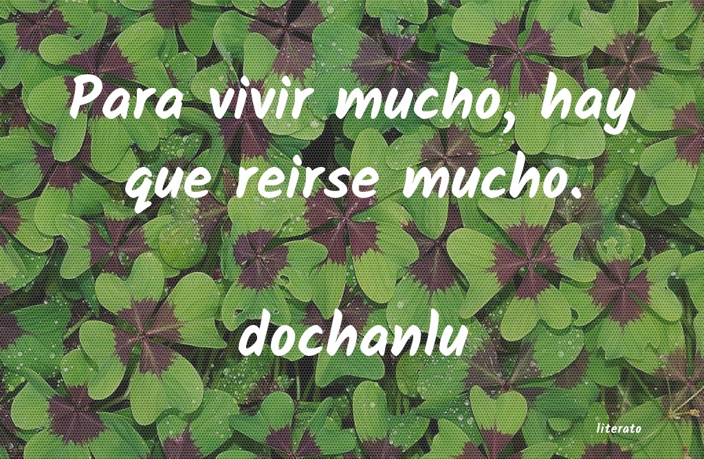 frases de dochanlu