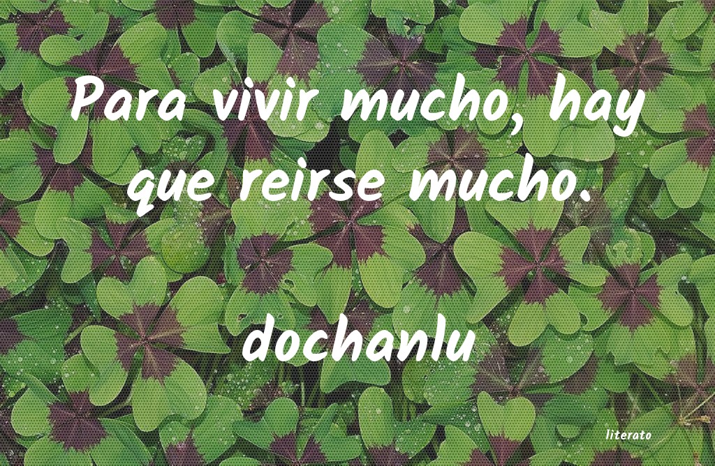 Frases de dochanlu