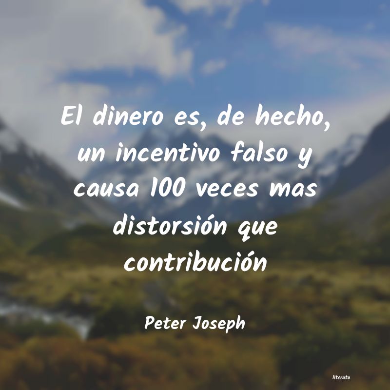 Frases de Peter Joseph