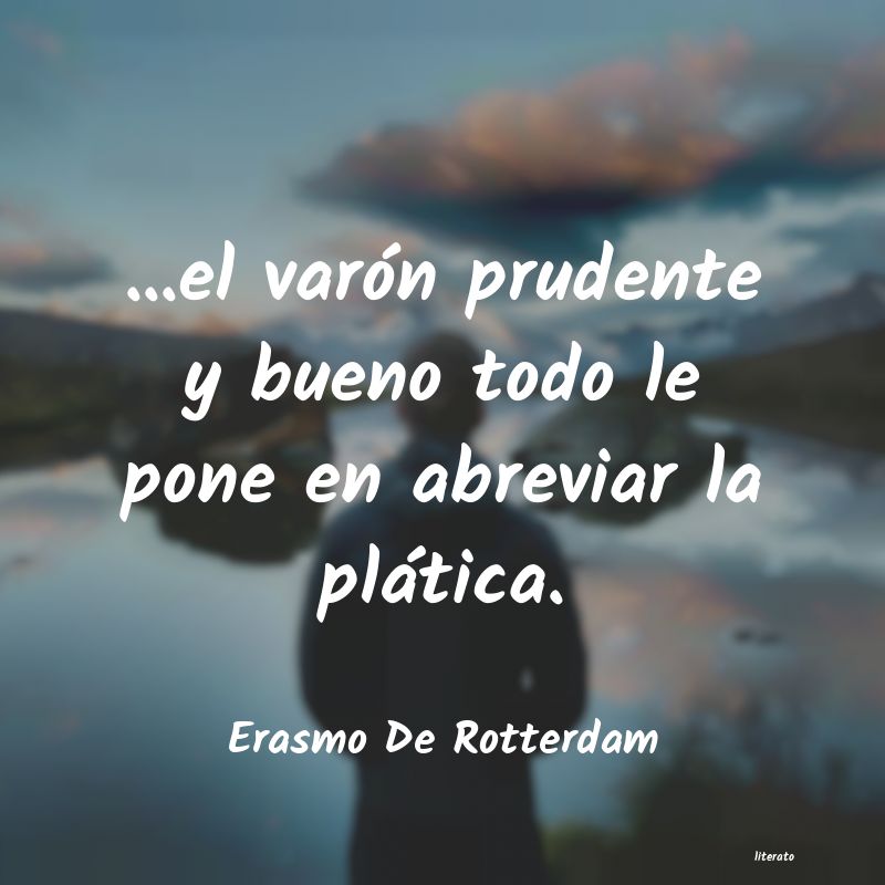 Frases de Erasmo De Rotterdam