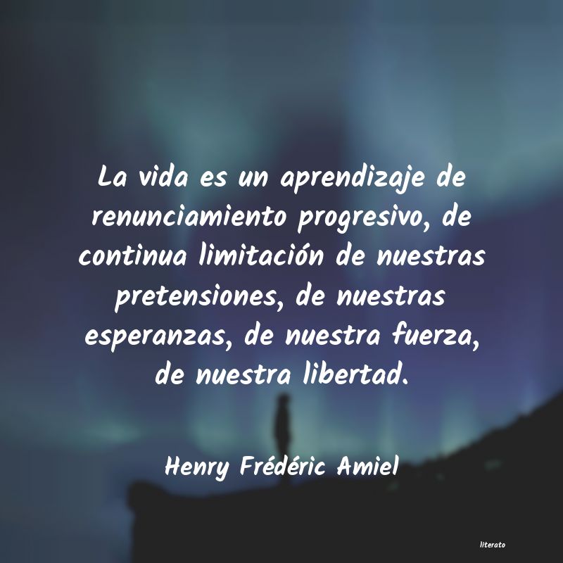 frases de Henry Frédéric Amiel