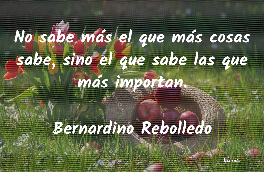 Frases de Bernardino Rebolledo