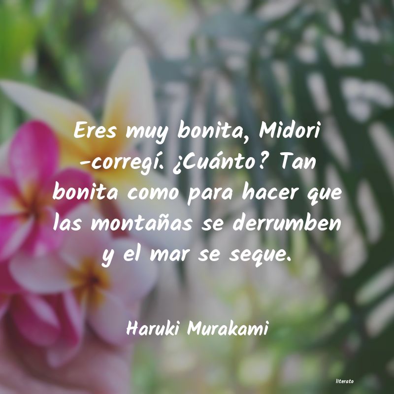 frases de Haruki Murakami