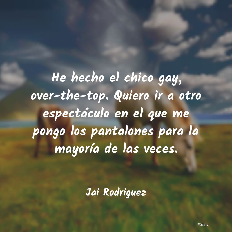 frases de Jai Rodriguez