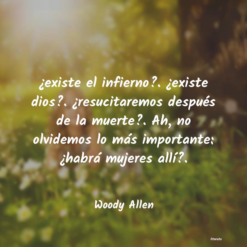 Frases de Woody Allen