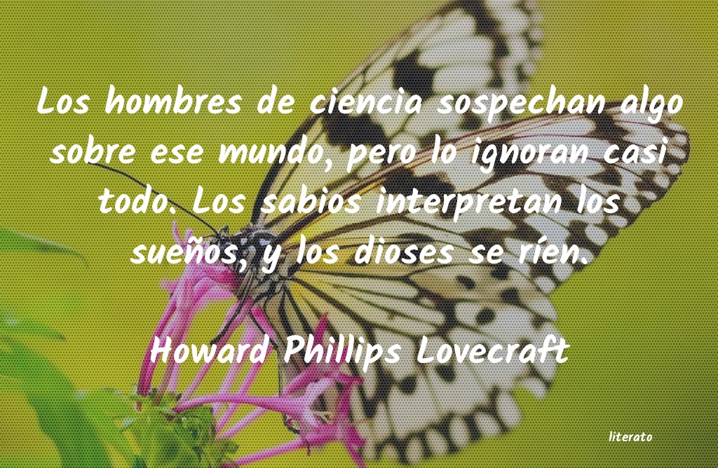 Frases de Howard Phillips Lovecraft