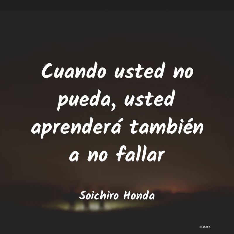 Frases de Soichiro Honda