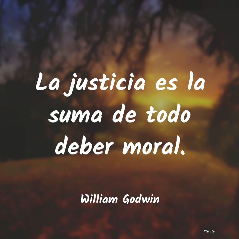 Frases de William Godwin