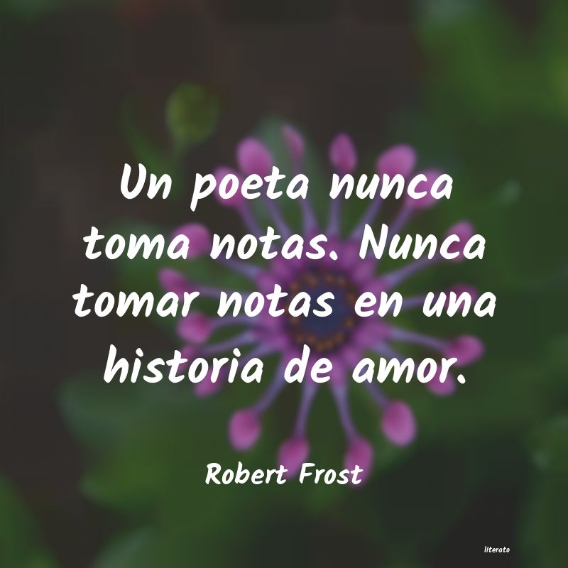 Frases de Robert Frost