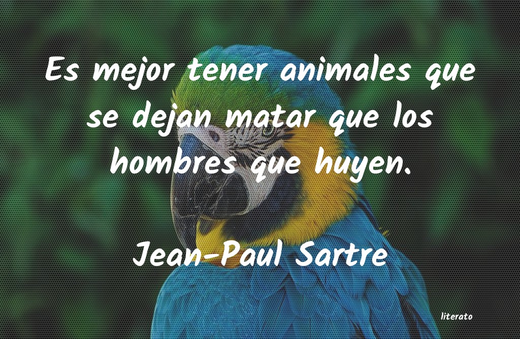 frases de Jean-Paul Sartre