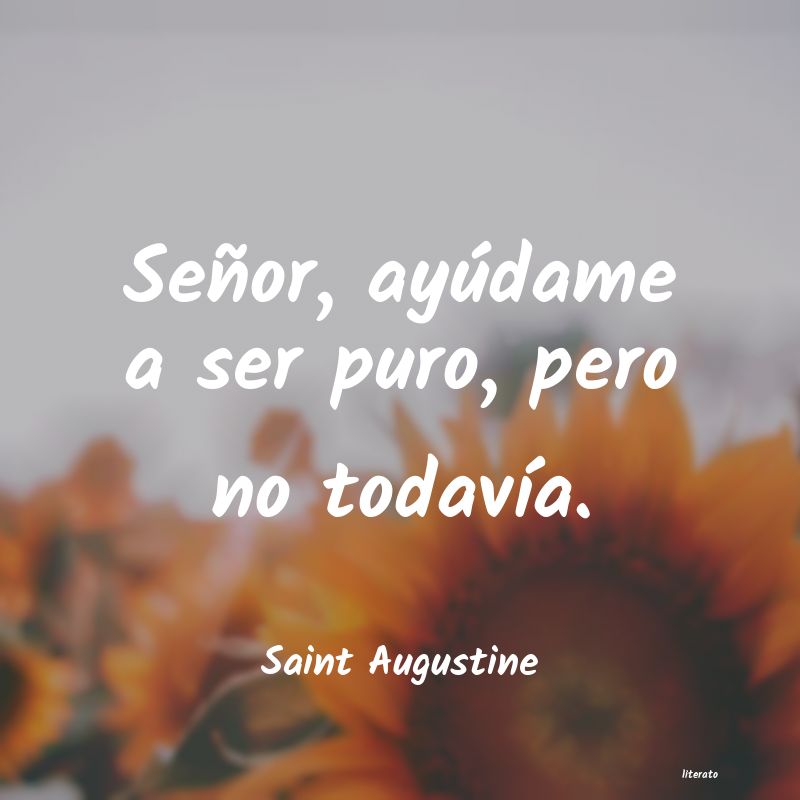 Frases de Saint Augustine