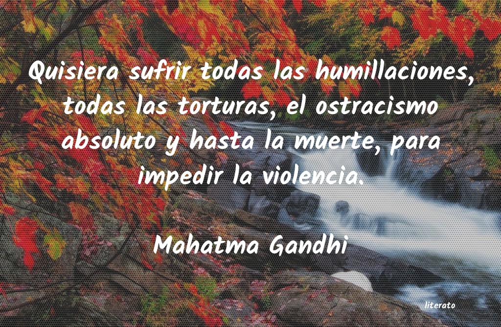 Frases de Mahatma Gandhi