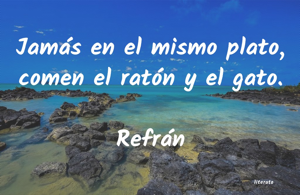 Frases de Refrán