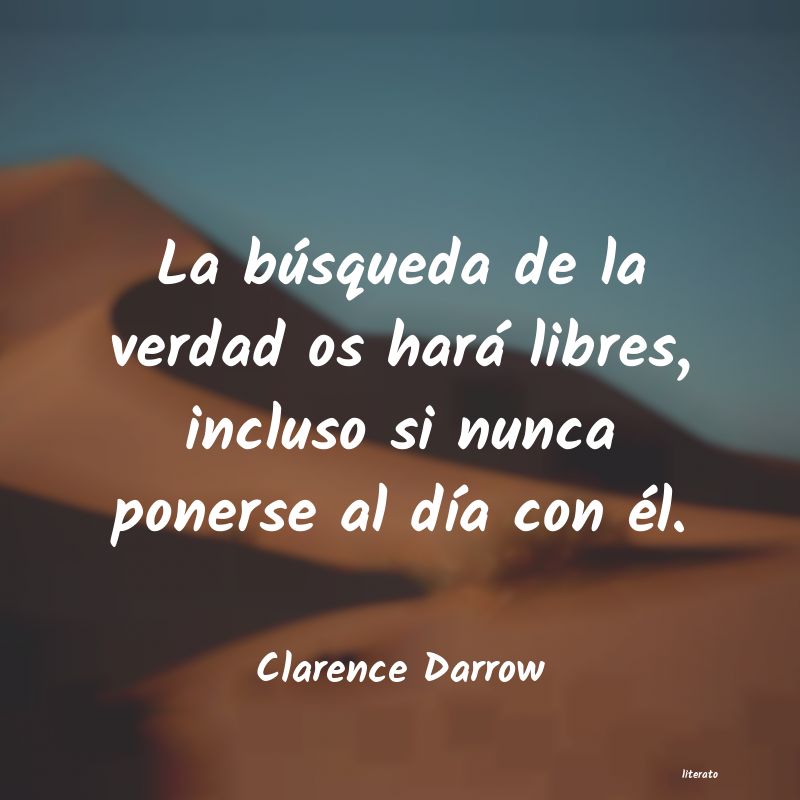 Frases de Clarence Darrow