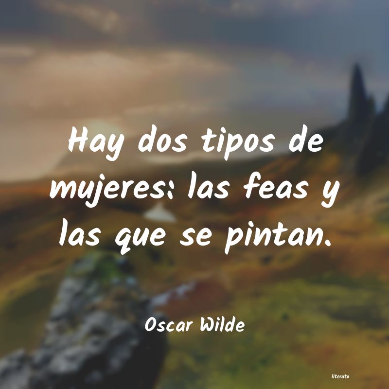 Frases de Oscar Wilde