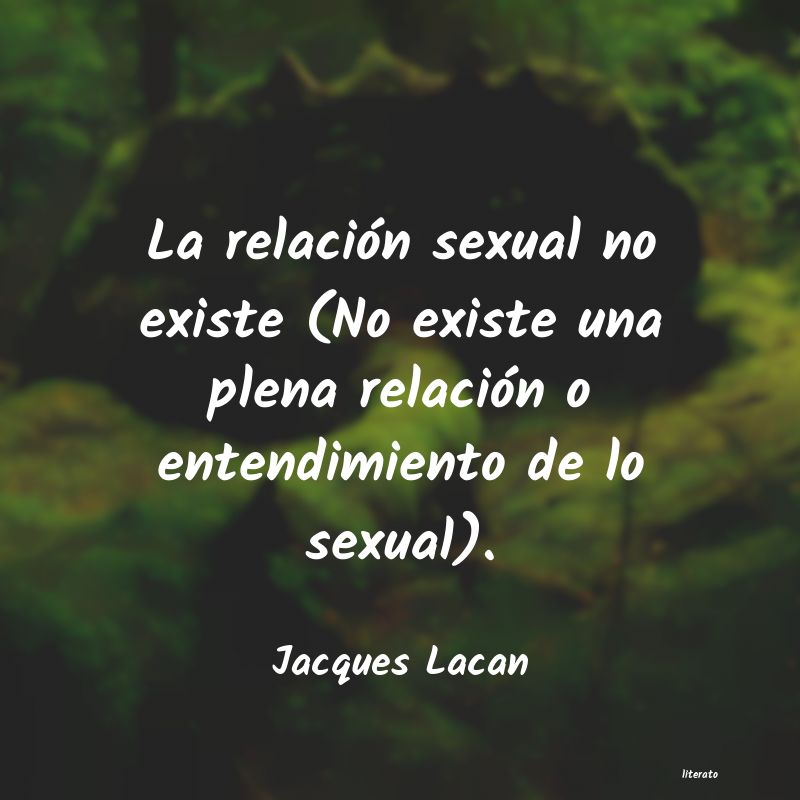 frases de Jacques Lacan