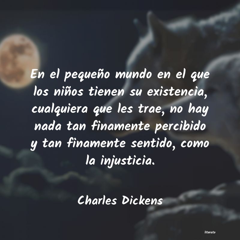 frases de Charles Dickens