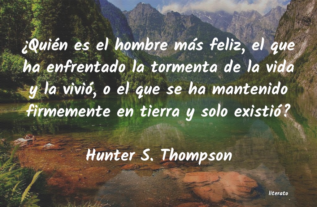 frases de Hunter S. Thompson